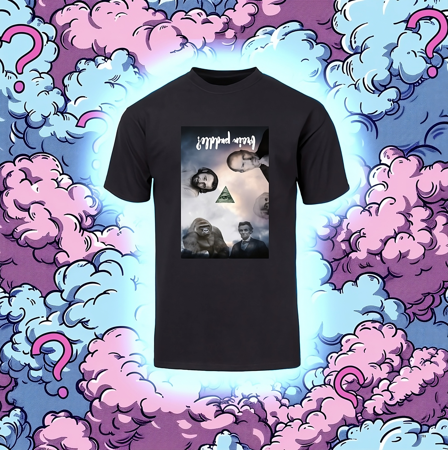 △Brain Puddle?   T-Shirt of Confusion and Wonder