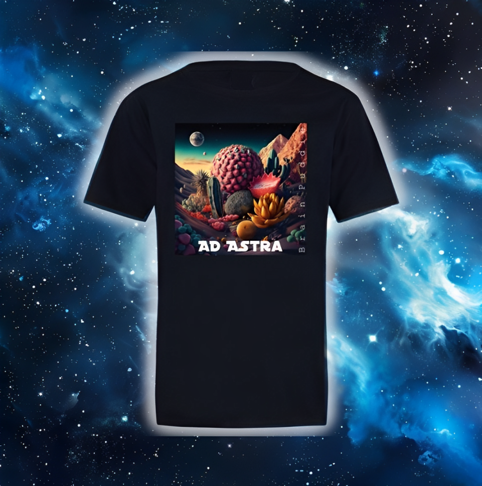 Ad Astra Galactic Space Garden T-Shirt